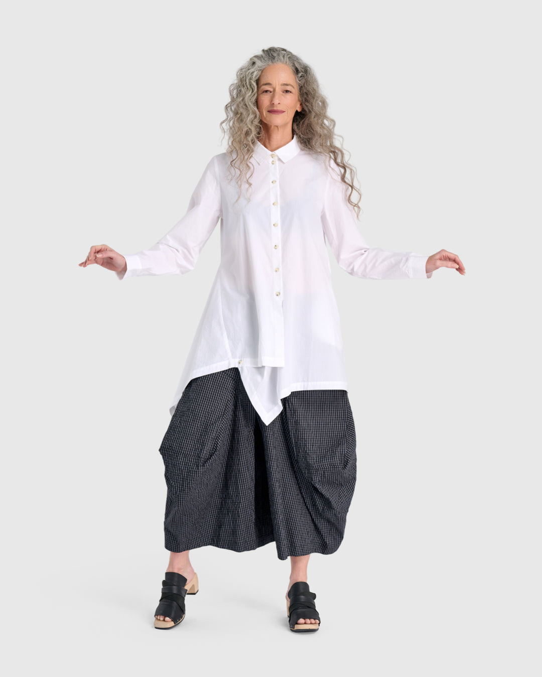 Urban Onyx Tunic Shirt, White