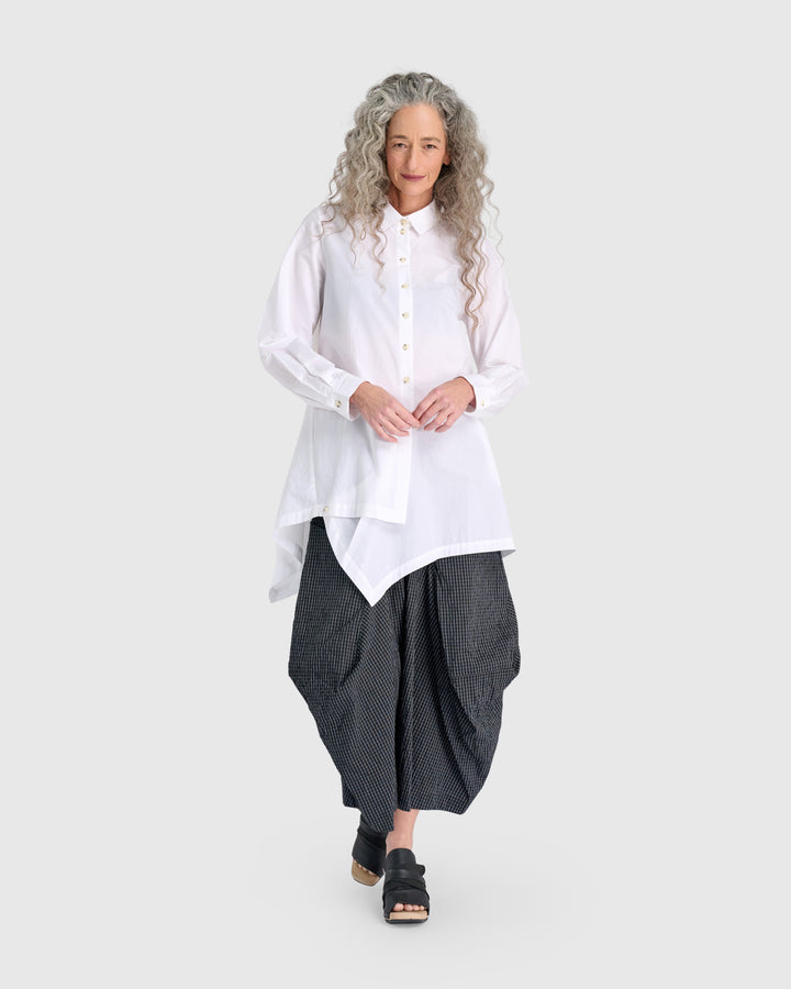 Urban Onyx Tunic Shirt, White