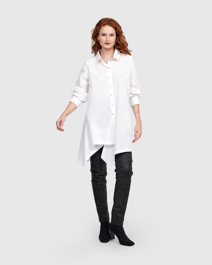 Urban Onyx Tunic Shirt, White