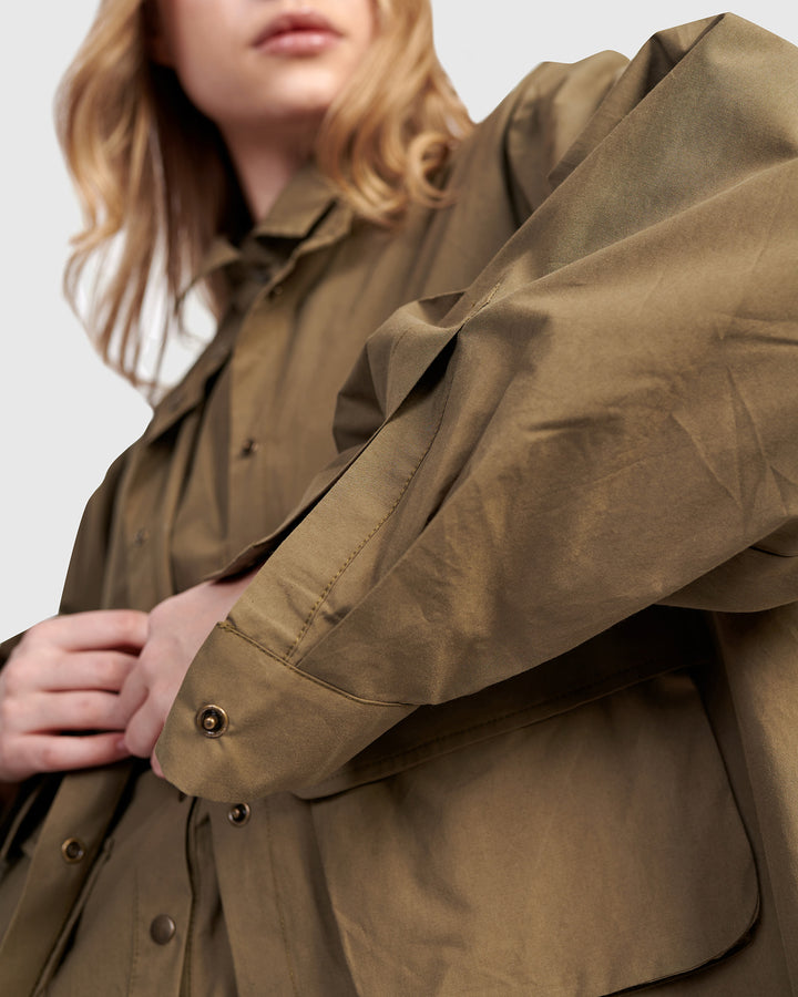 Urban Canteen Cotton Shirt, Khaki