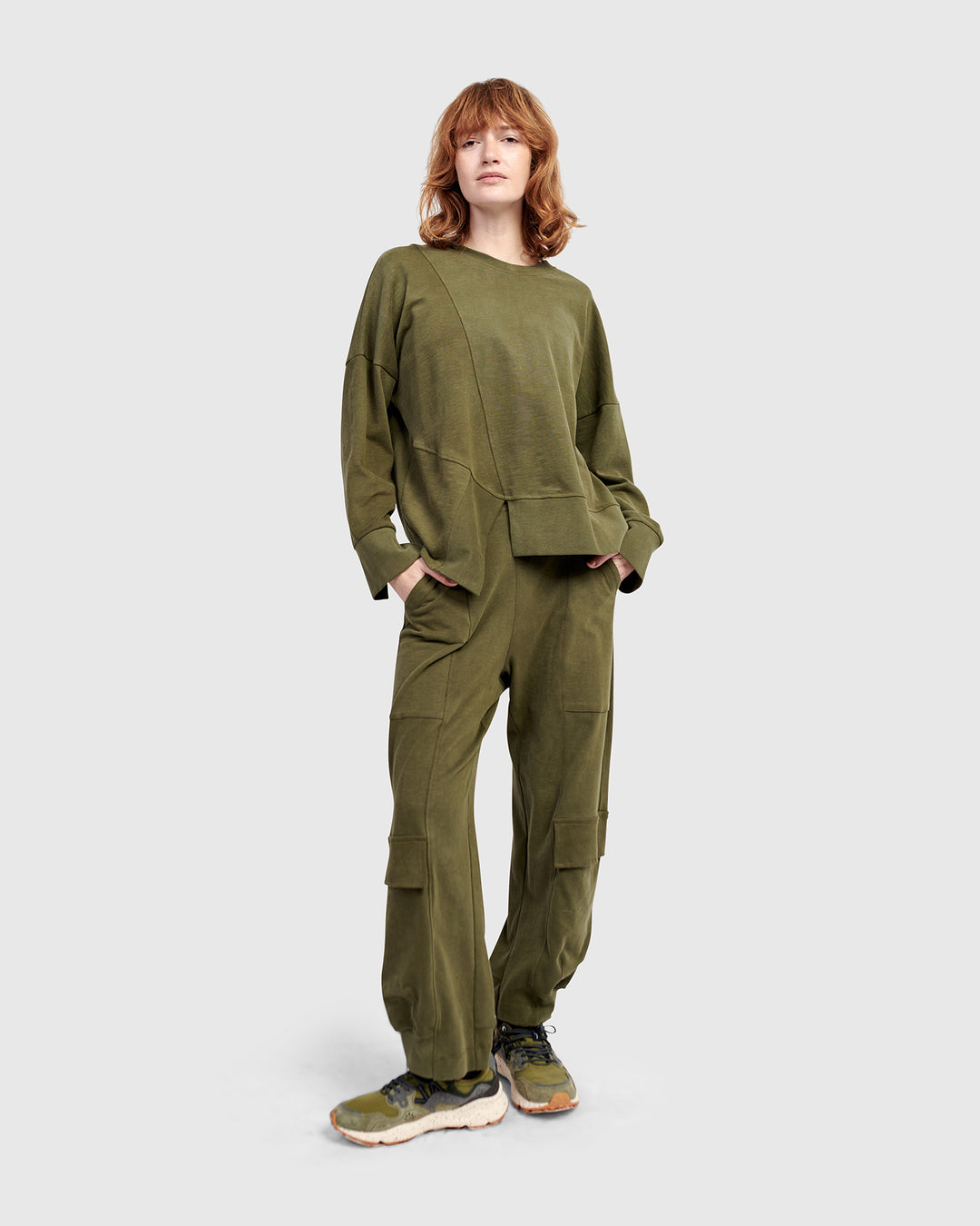 Urban Sirocco Crewneck Top, Olive