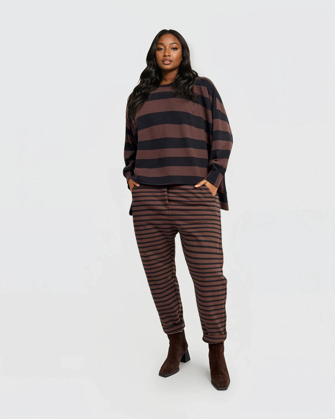 Urban Dash Harem Pants, Stripes