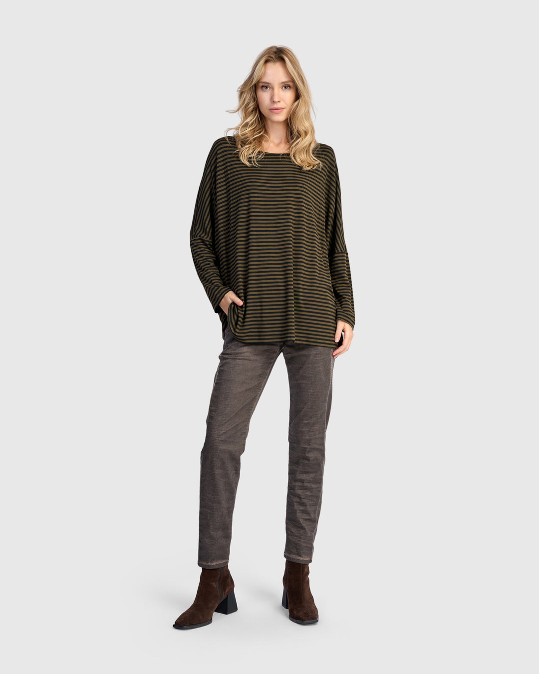 Urban Root Tee, Khaki