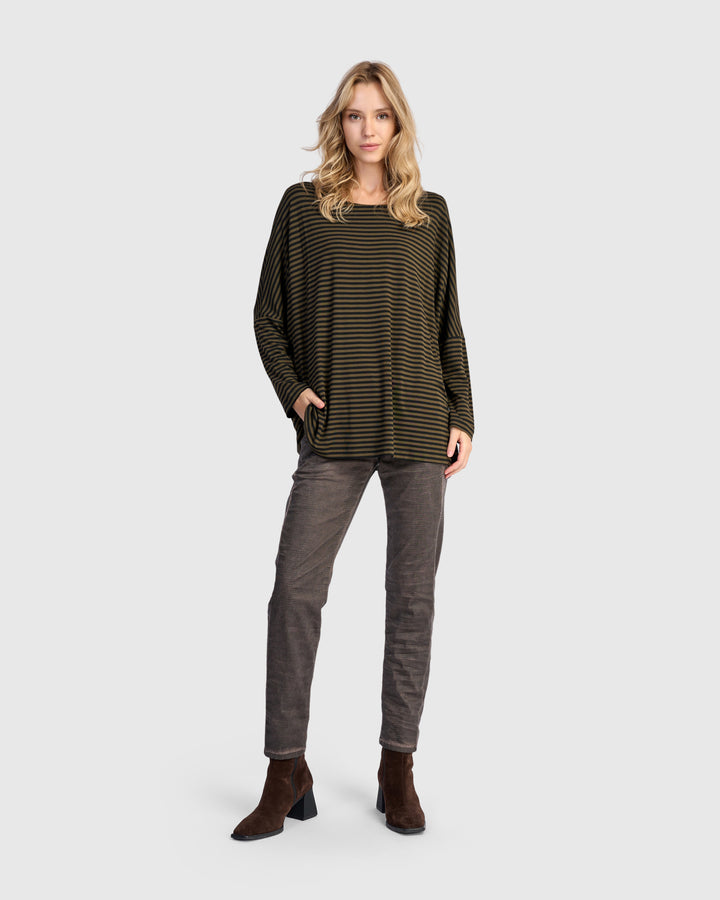 Urban Root Tee, Khaki