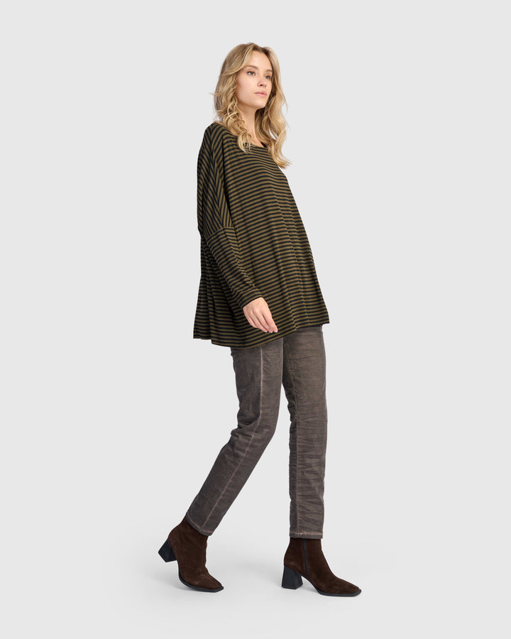 Urban Root Tee, Khaki