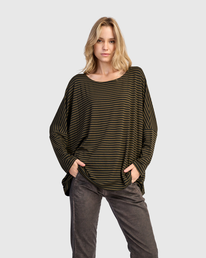 Urban Root Tee, Khaki