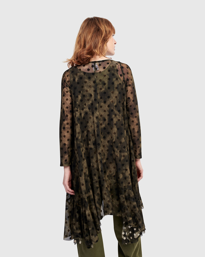 Urban Clover Mesh Tunic, Antique