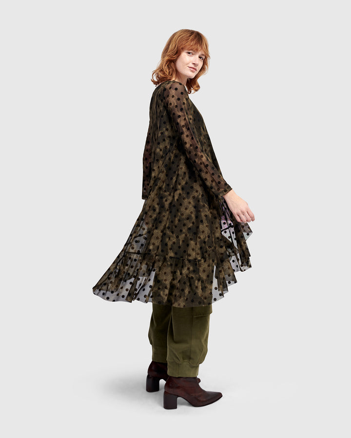 Urban Clover Mesh Tunic, Antique