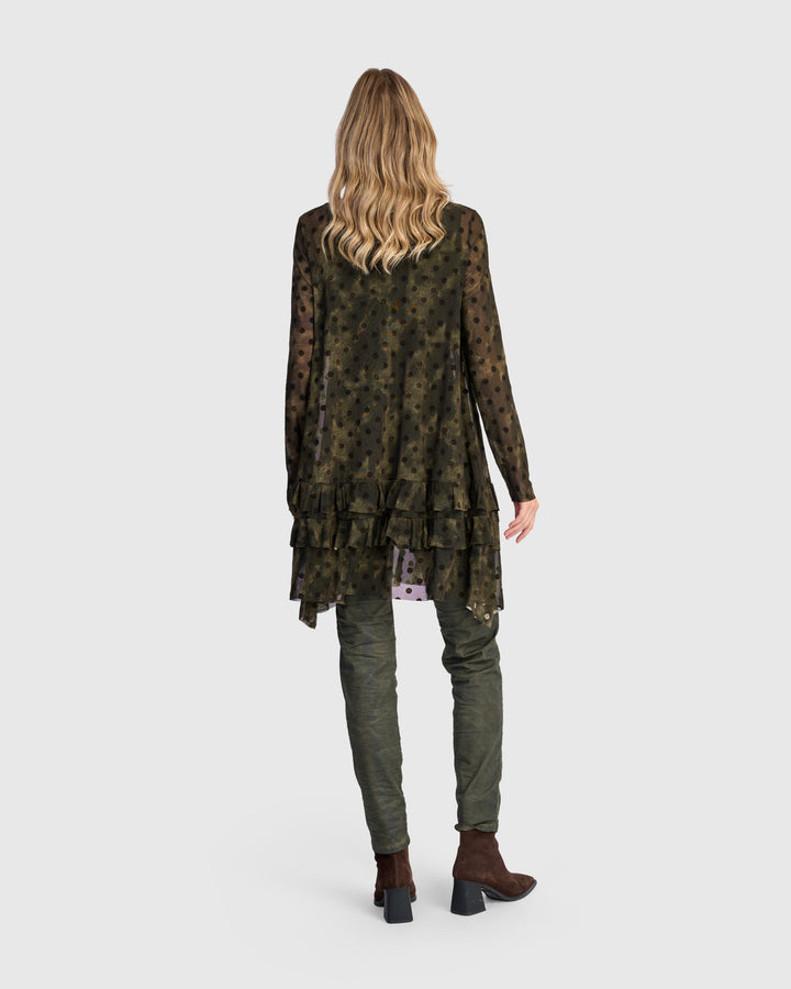 Urban Eph Mesh Top, Antique