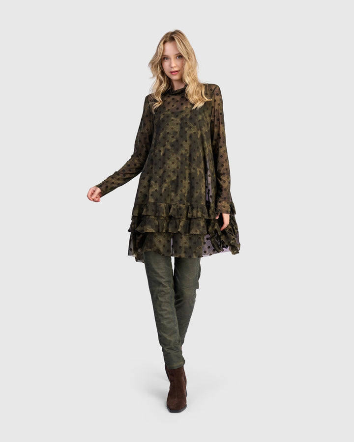 Urban Eph Mesh Top, Antique