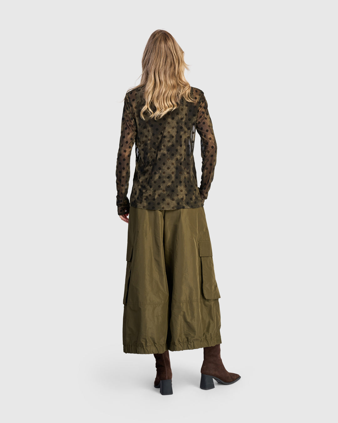 Urban Briar Mesh Turtleneck, Antique