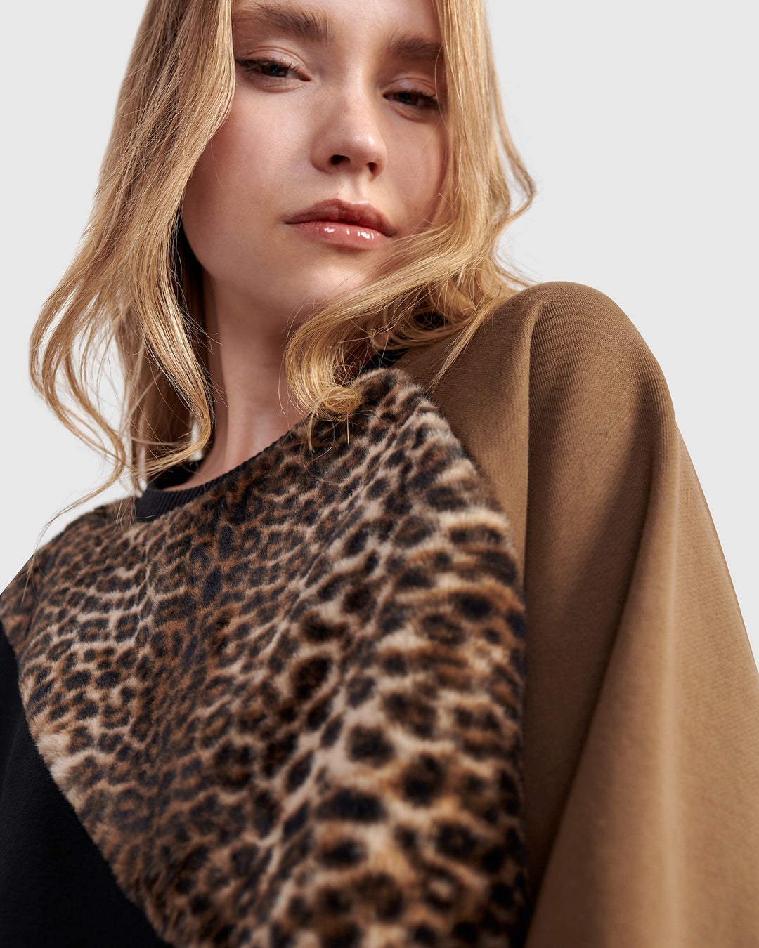 Urban Wildling Crewneck Top, Mix