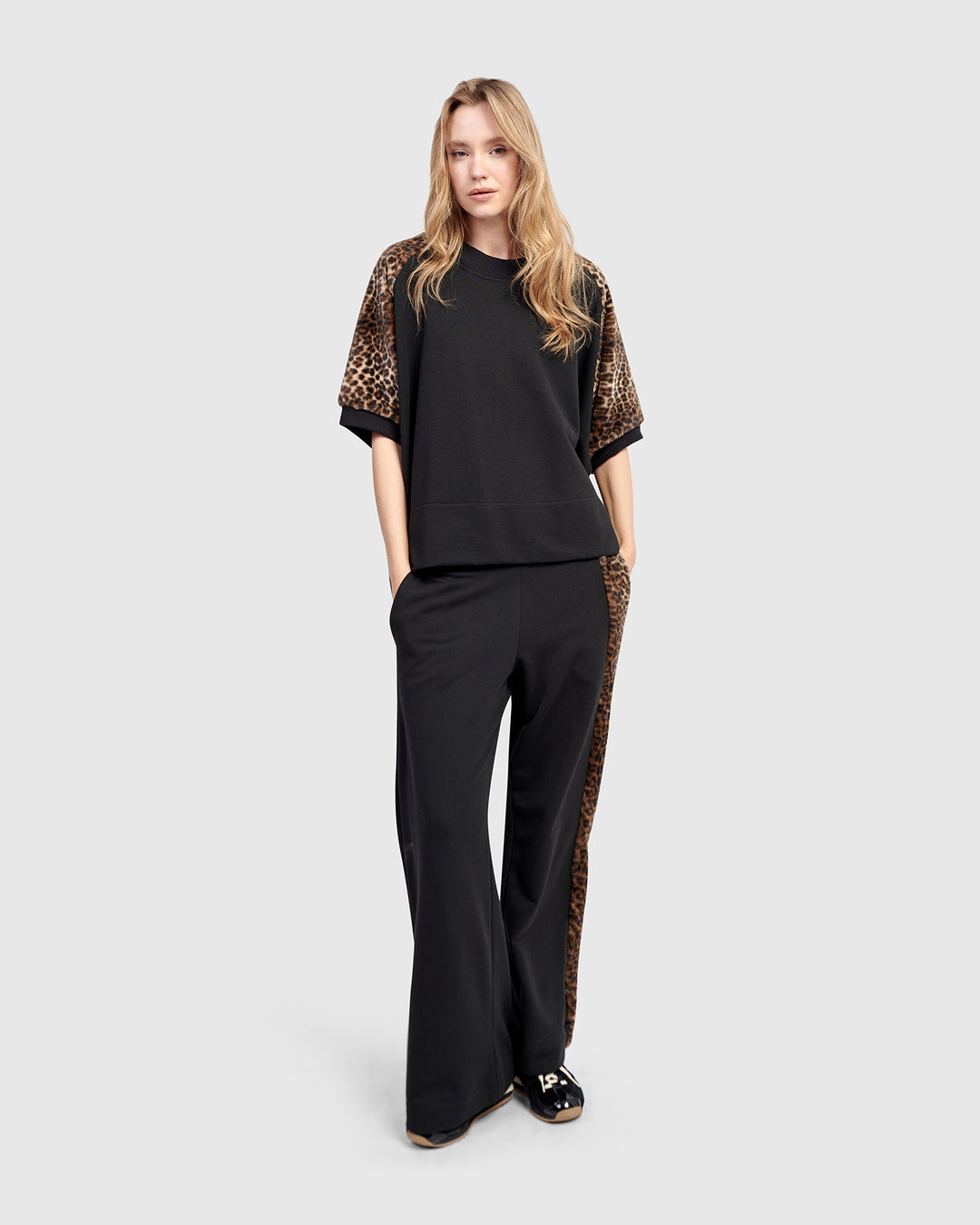 Urban Shroud Top, Leopard