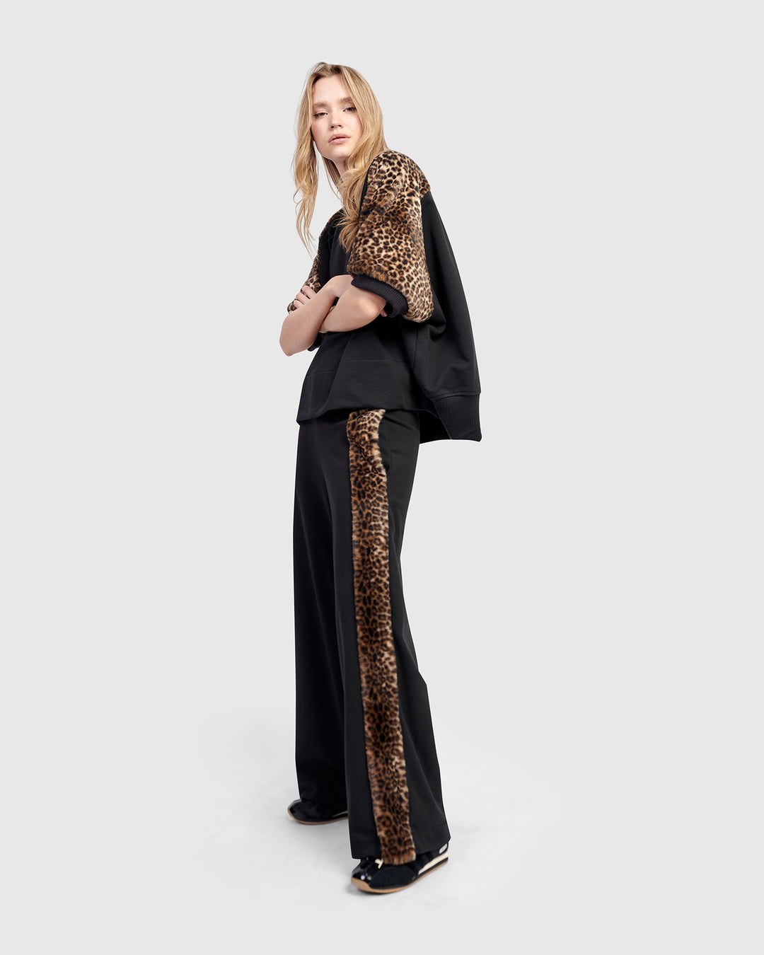 Urban Shroud Top, Leopard