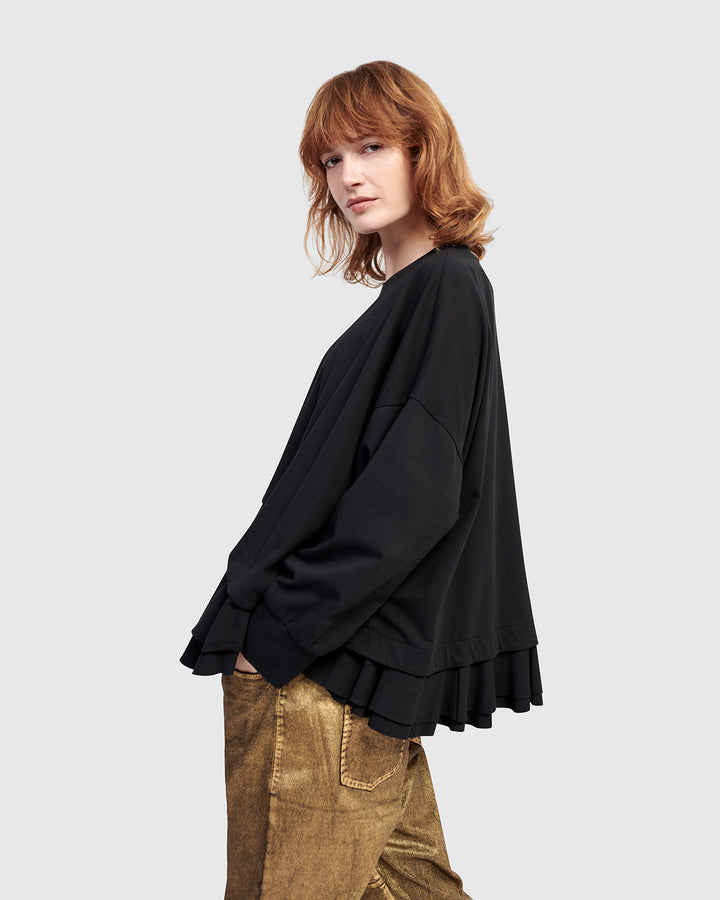 Urban Shuffle Top, Black