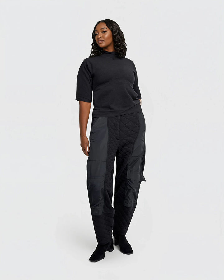 Urban Strapped Pants, Black