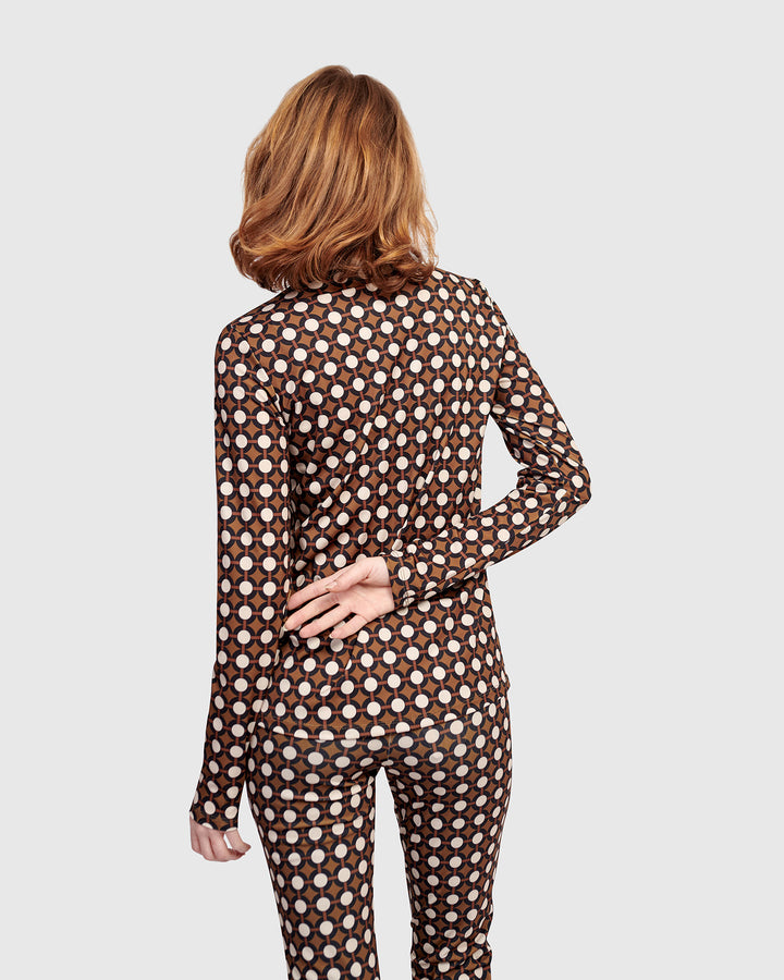 Twiggy Turtleneck Top, Groove