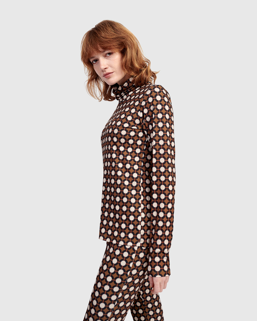 Twiggy Turtleneck Top, Groove