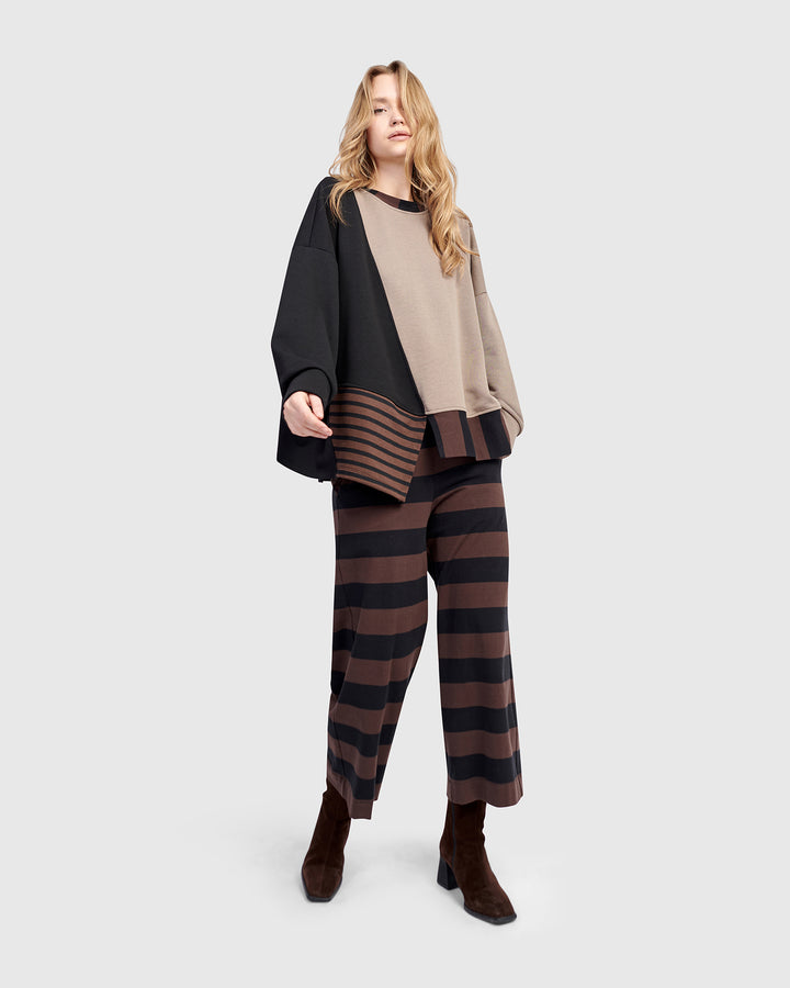 Urban Retrofit Cropped Pants, Brown