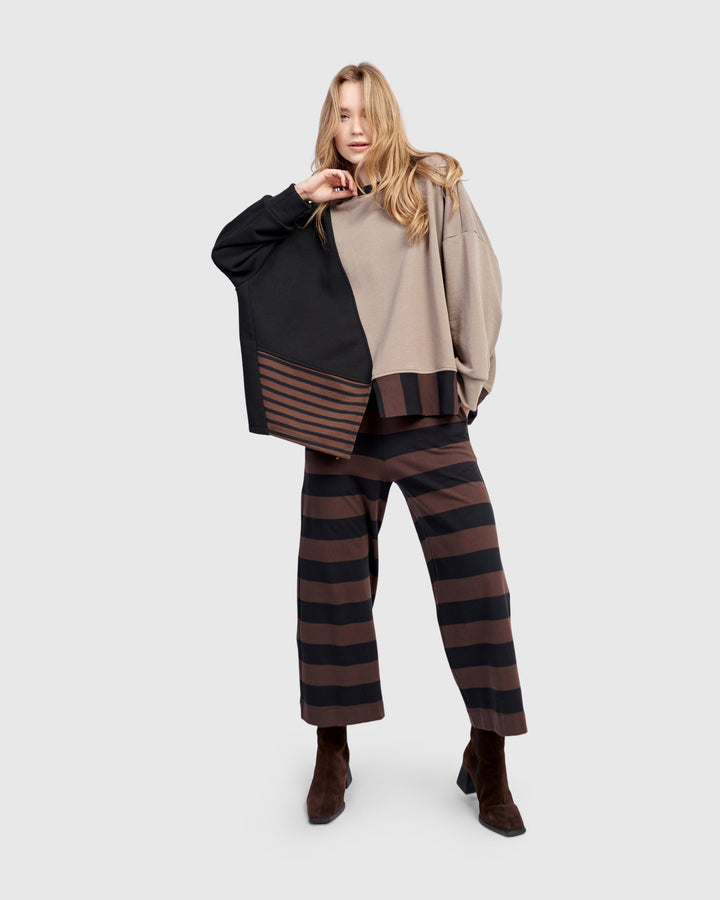 Urban Retrofit Cropped Pants, Brown