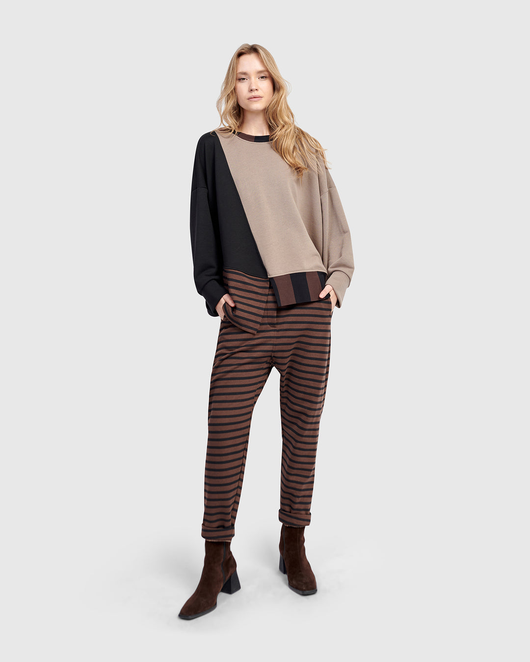 Urban Dash Harem Pants, Stripes