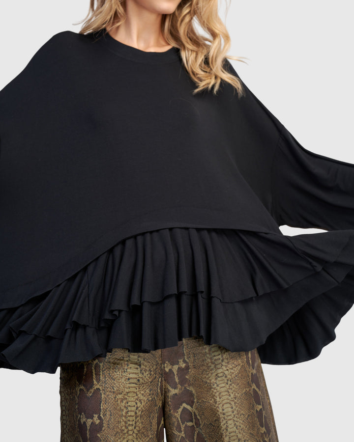 Urban Softie Lull Top, Black