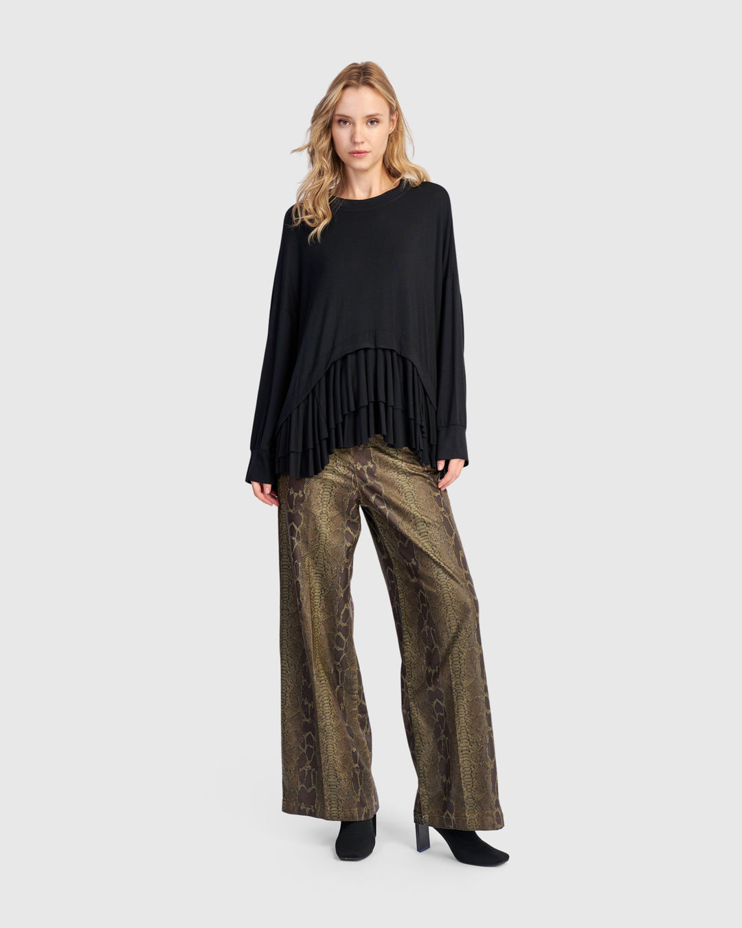 Urban Softie Lull Top, Black
