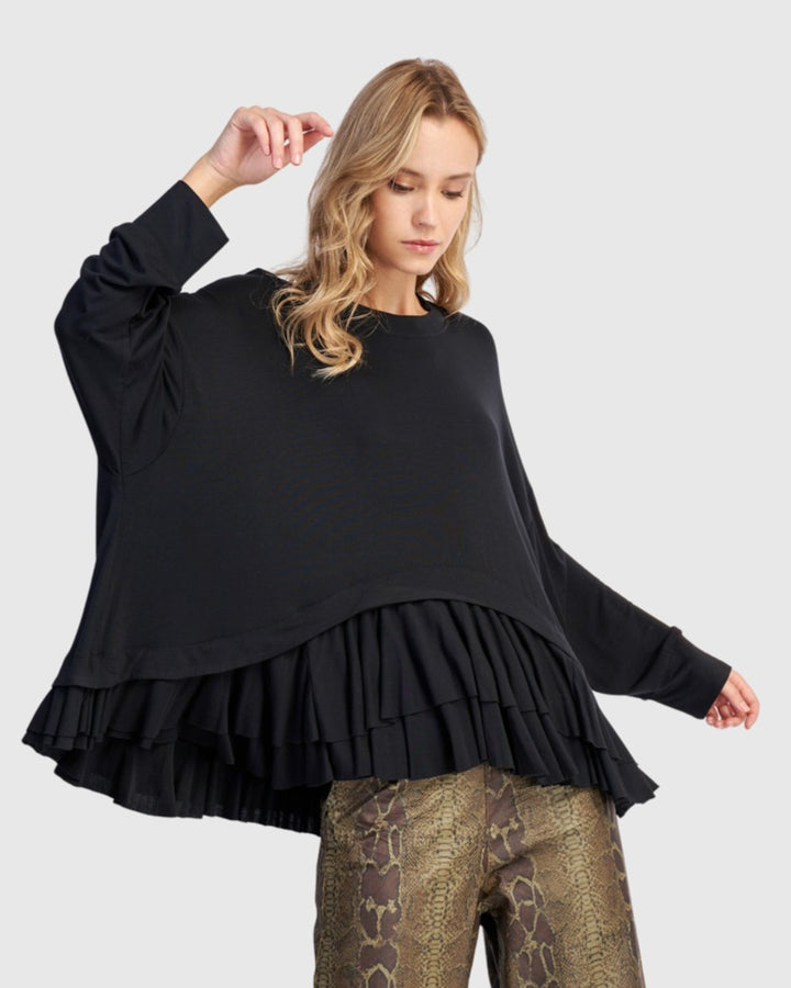 Urban Softie Lull Top, Black
