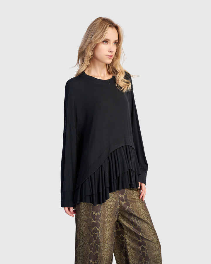Urban Softie Lull Top, Black