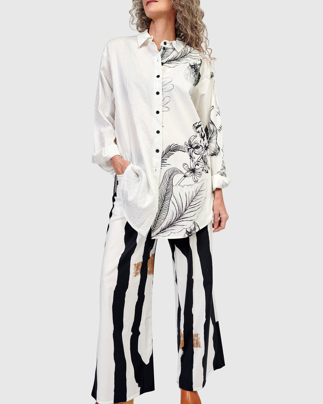 Urban Casablanca Tunic Shirt, Botanica