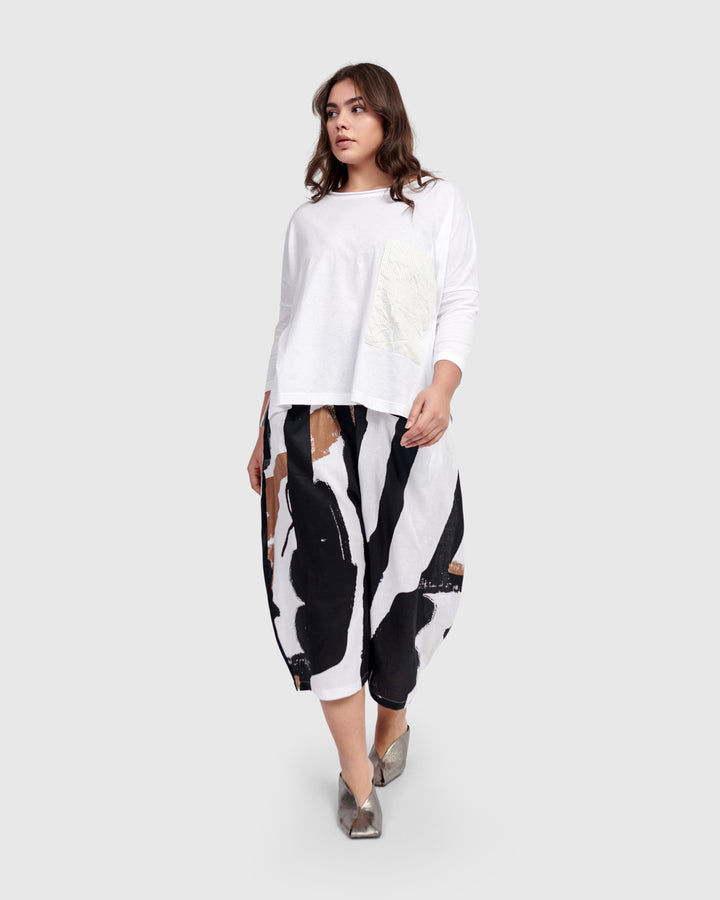 Urban Stave Harem Pants, Zebra