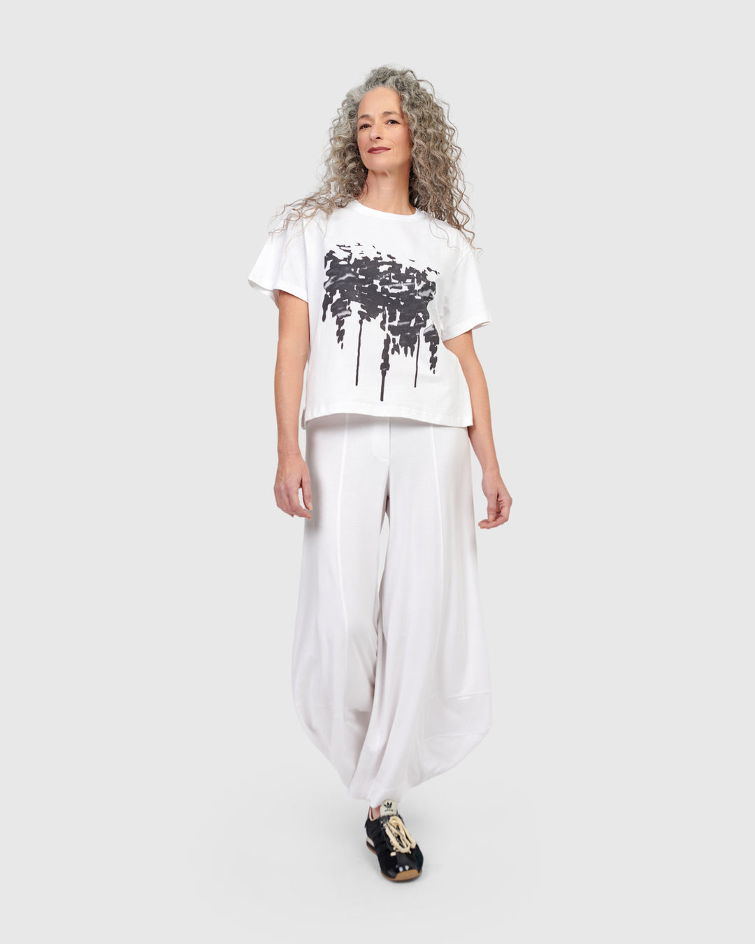 Urban Splatter Tee, White