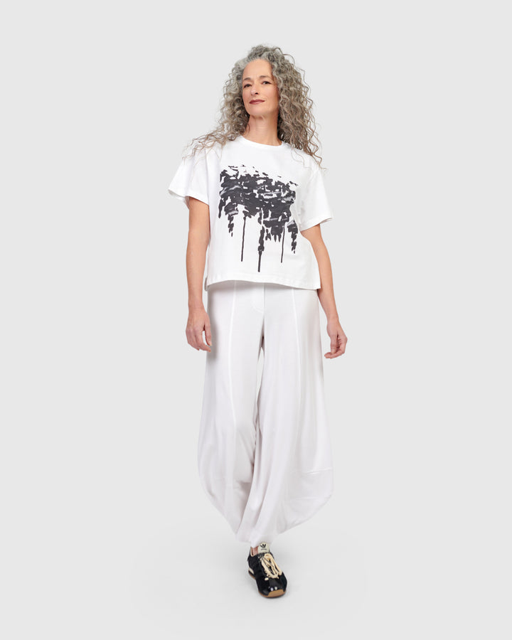 Urban Splatter Tee, White