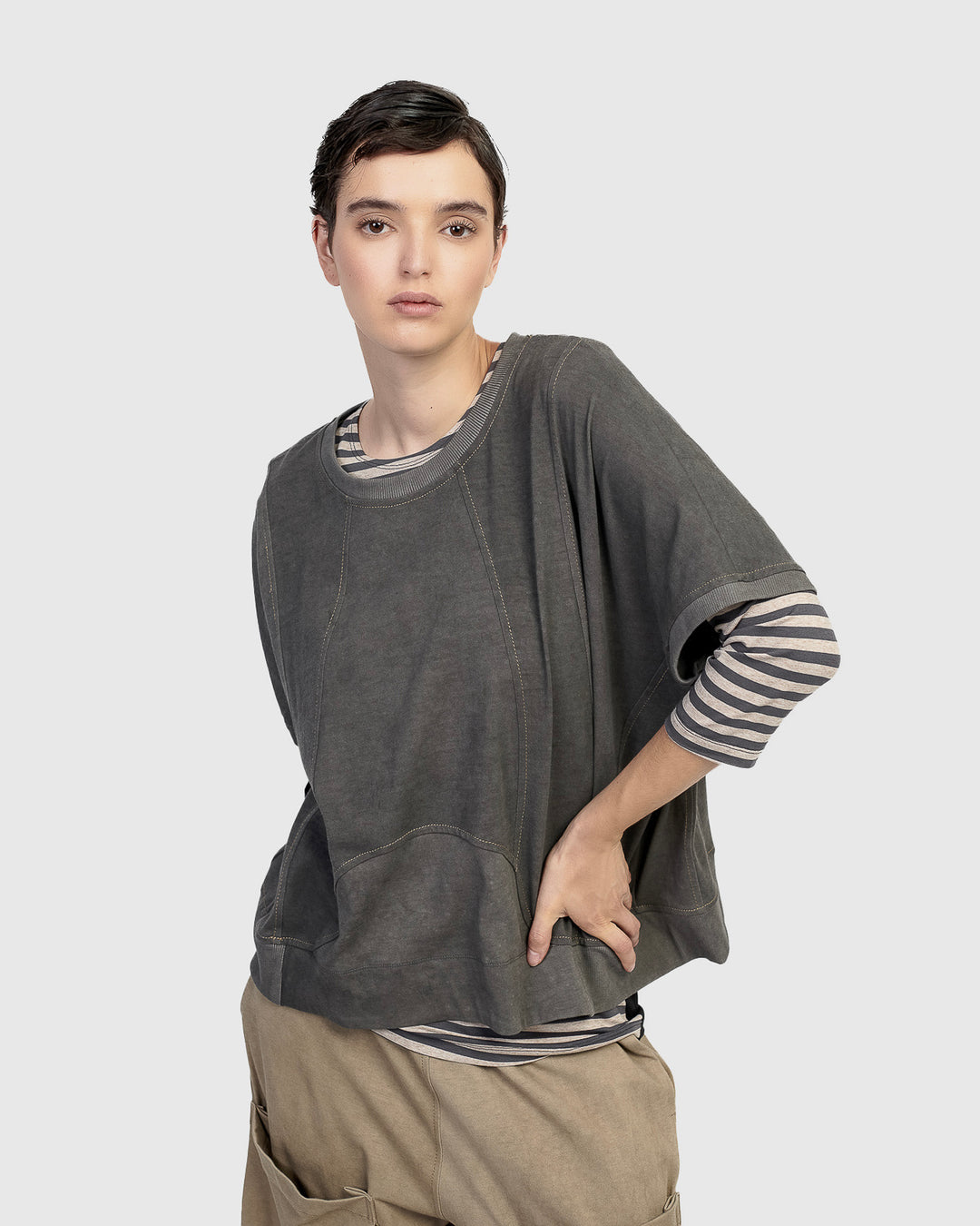 Urban Sphinx Tee, Grey