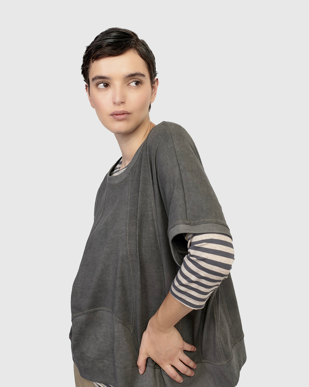 Urban Sphinx Tee, Grey