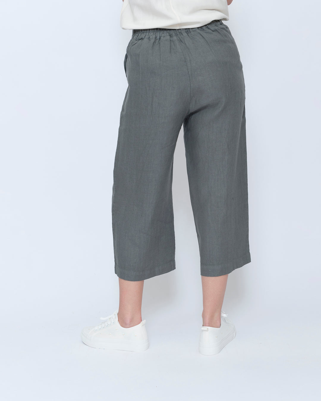 Blueberry Easy Capri, Slate