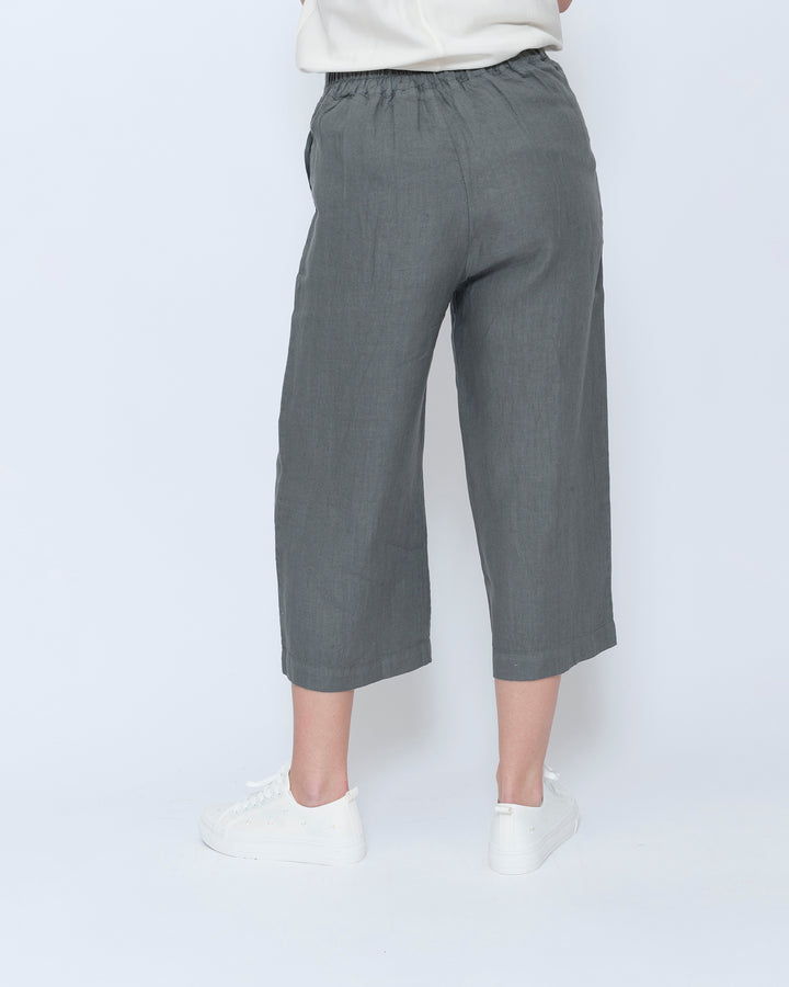 Blueberry Easy Capri, Slate