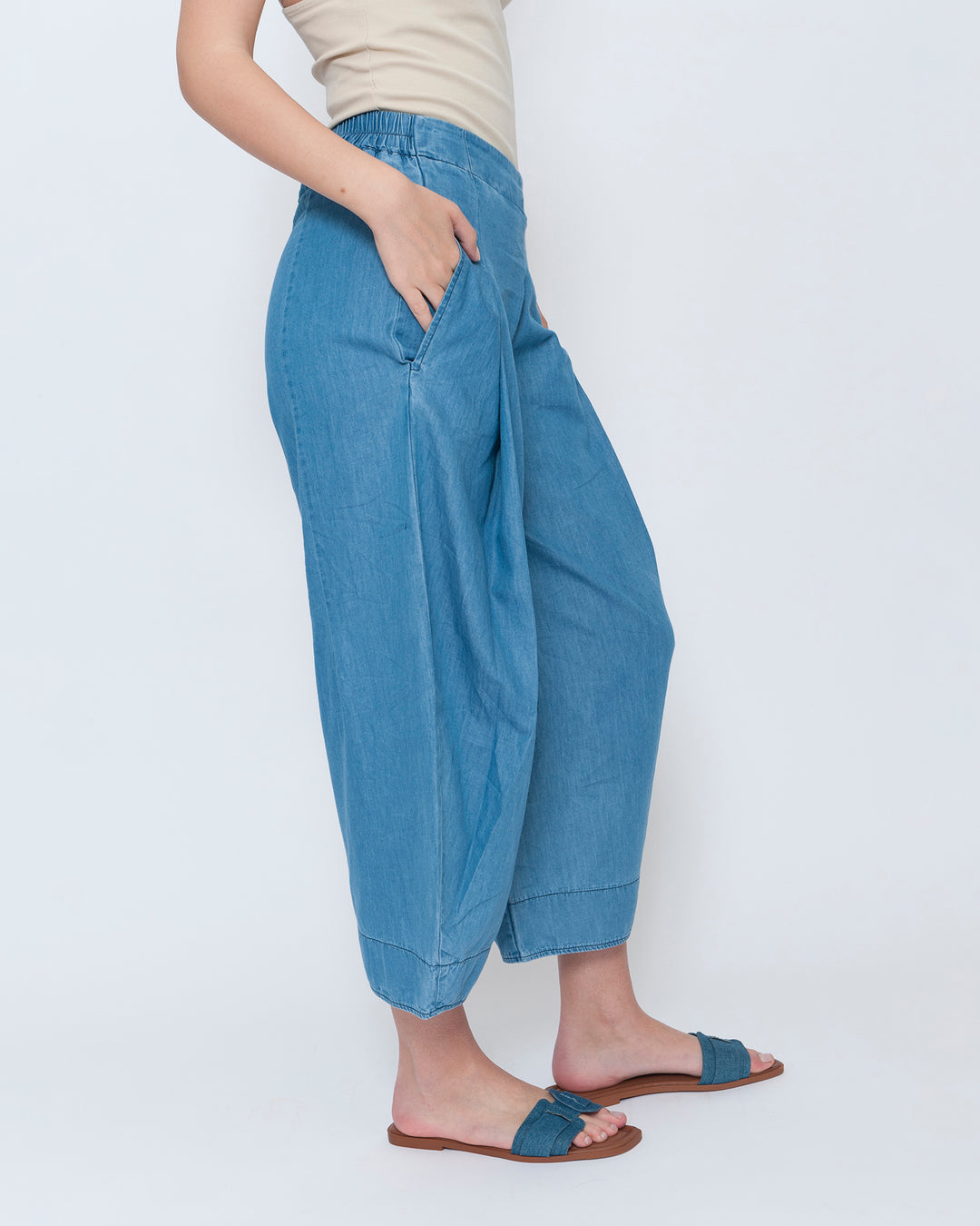 Blueberry Balloon Pants, Denim