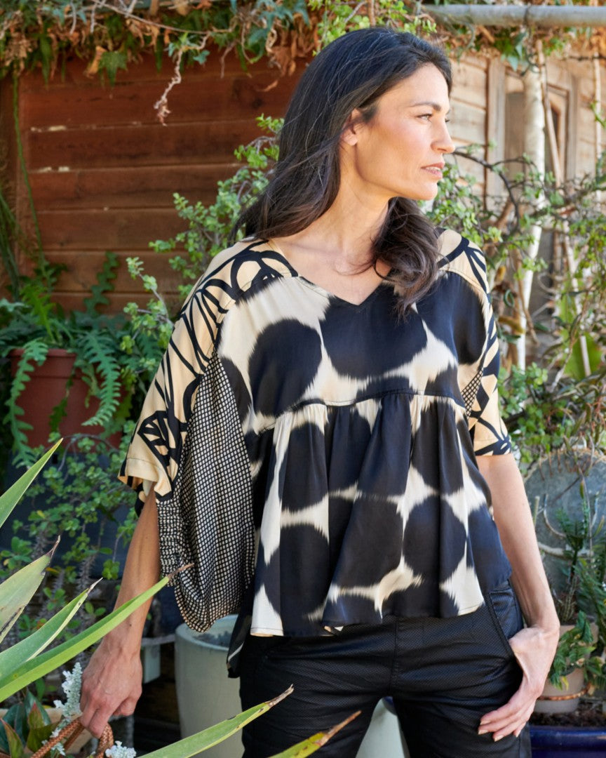 Skye Butterfly Blouse, Serene