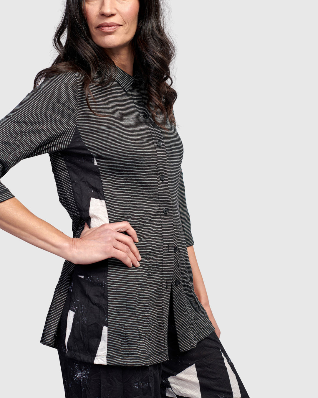 August Tunic Shirt, Red