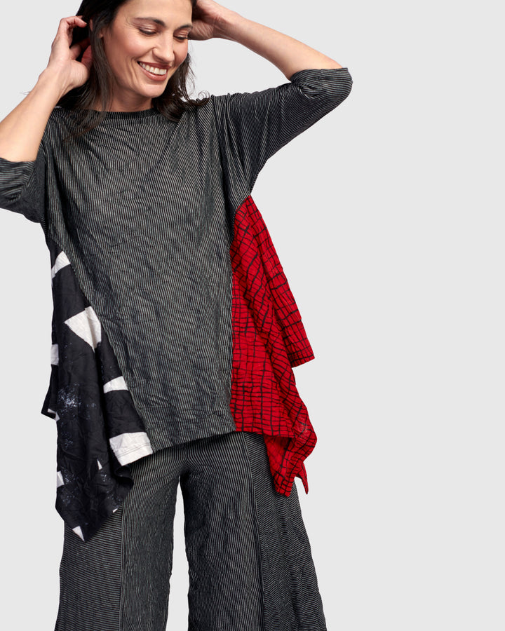 Phoenix Handkerchief Top, Red