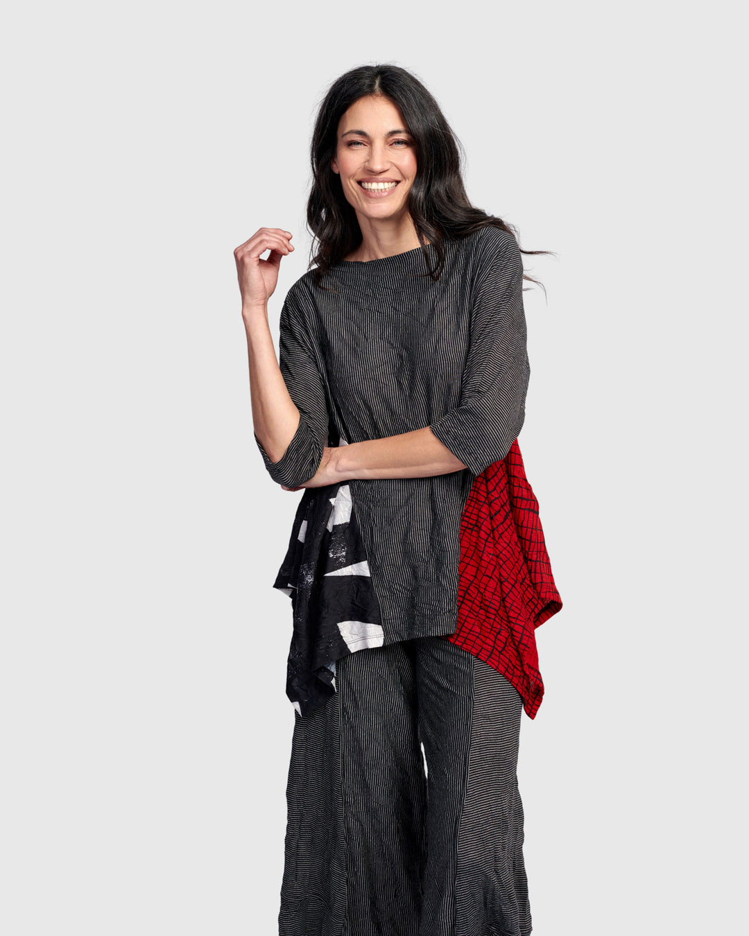 Phoenix Handkerchief Top, Red