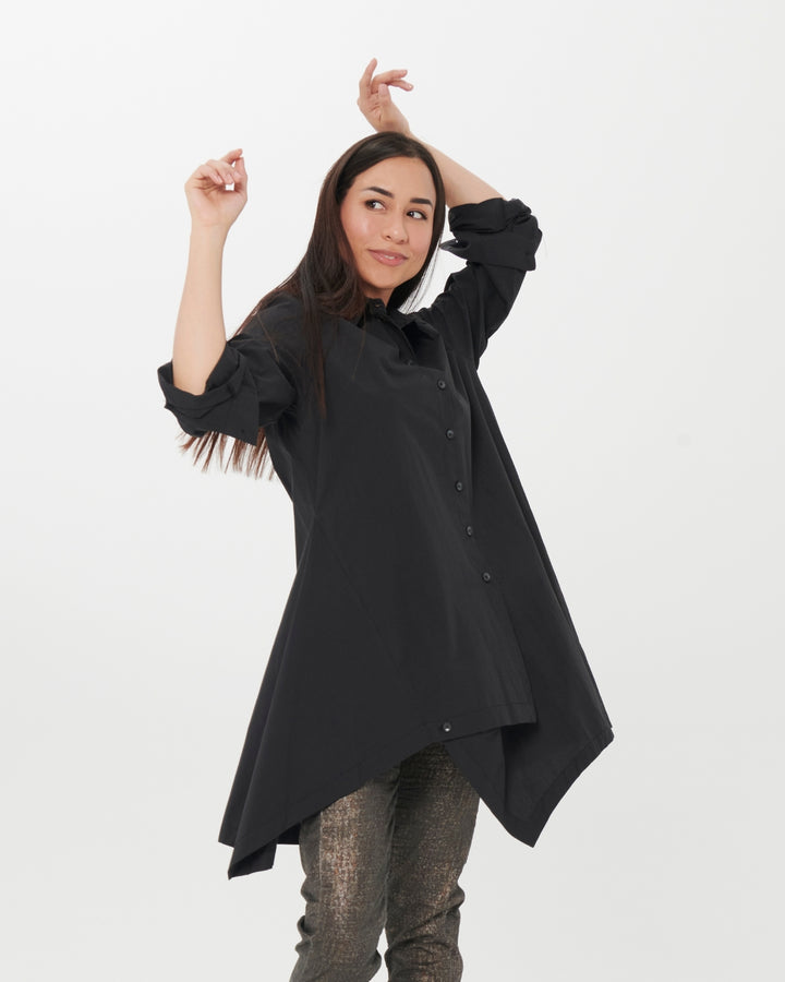 Urban Onyx Tunic Shirt, Black