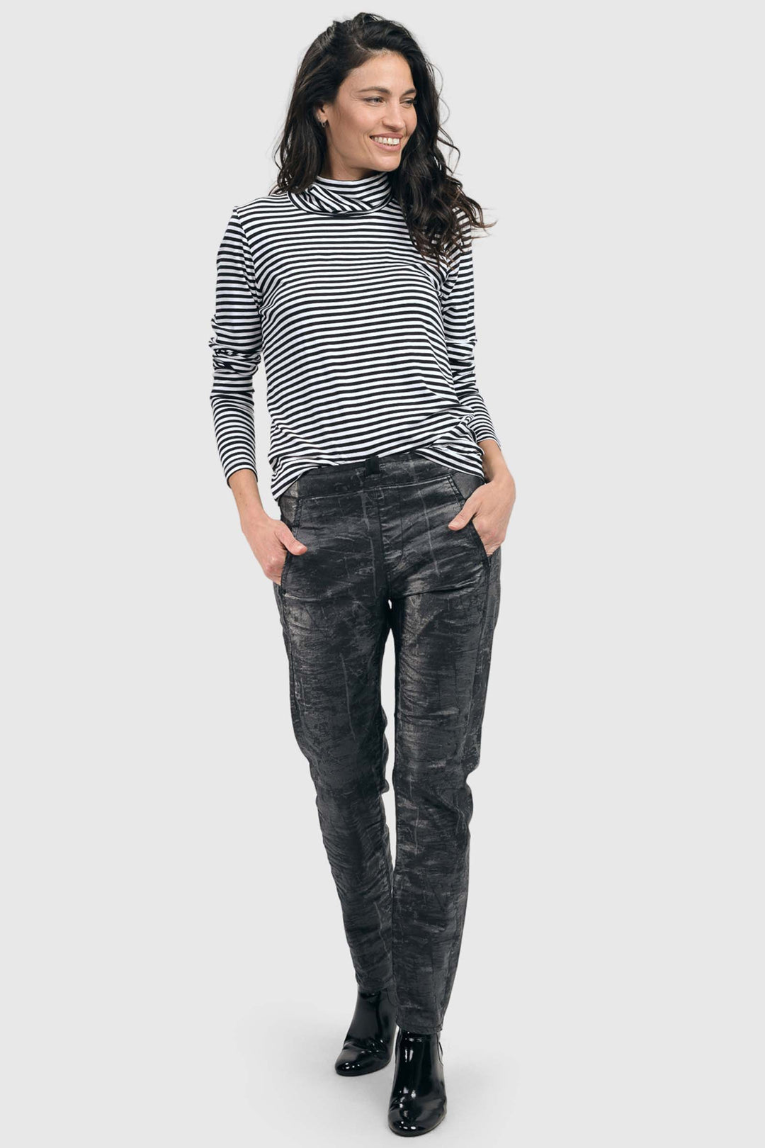 Urban Metal Iconic Stretch Jeans, Ink