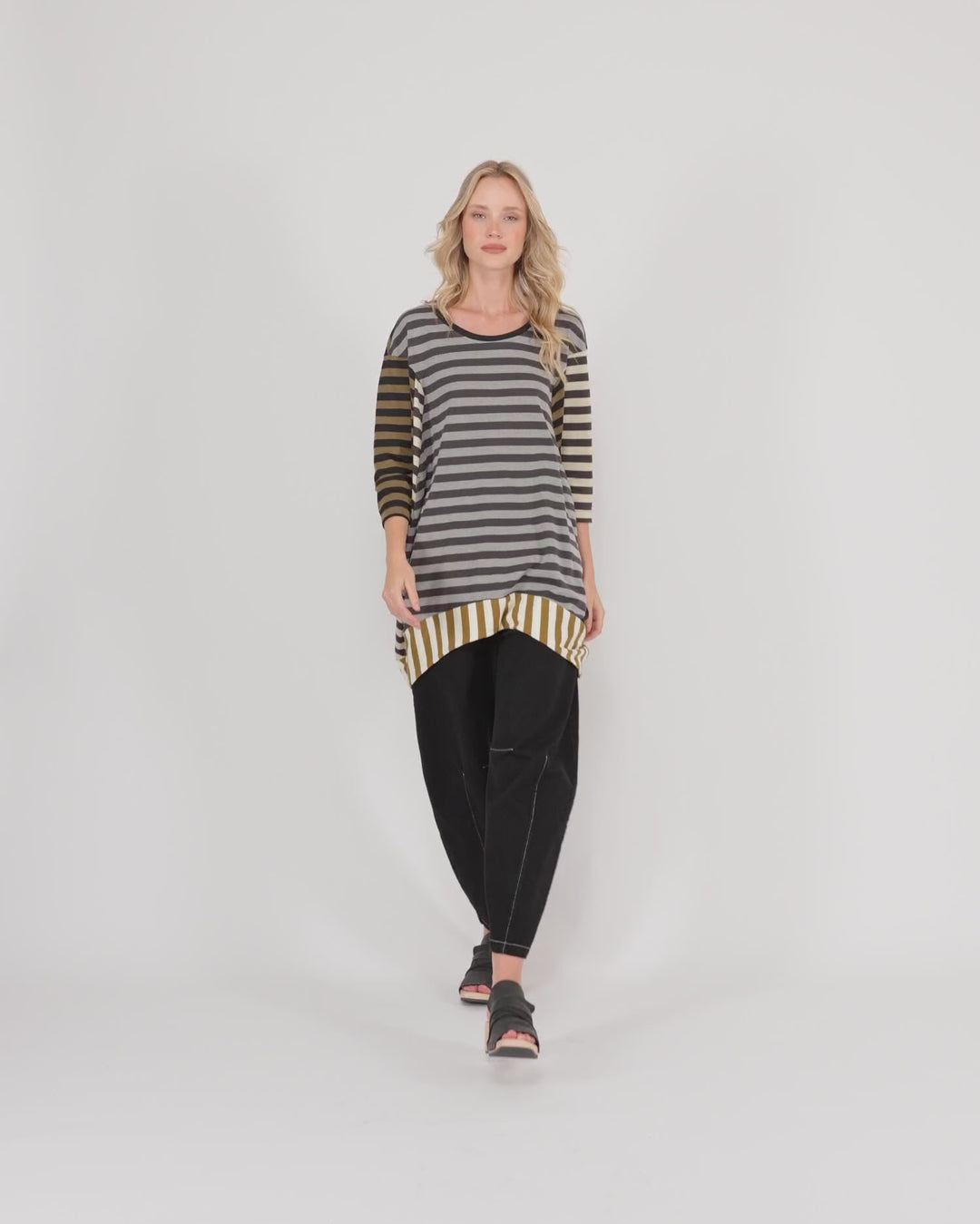 Urban Ballpark Rounded Top, Stripes