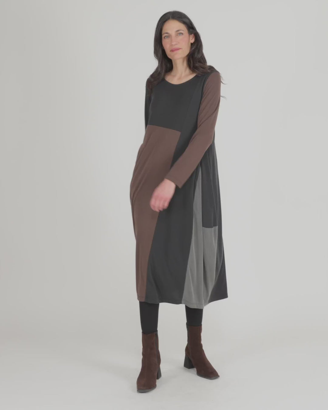 Drift Cupro Relaxed Dress, Mix
