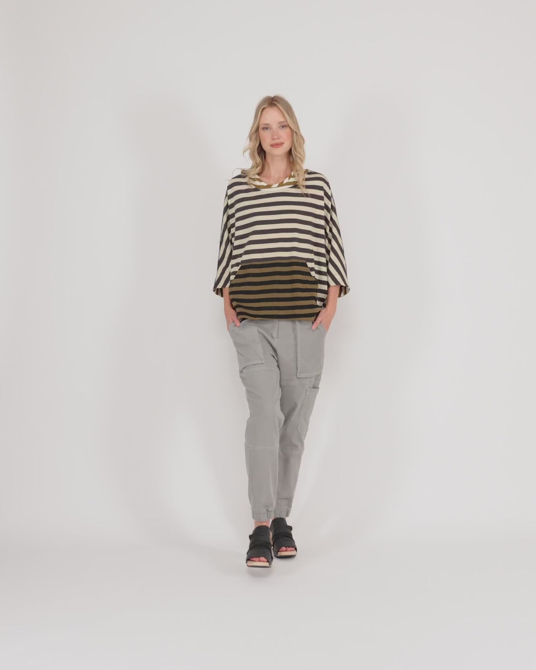 Urban First Pick Hoodie Pullover, Stripes