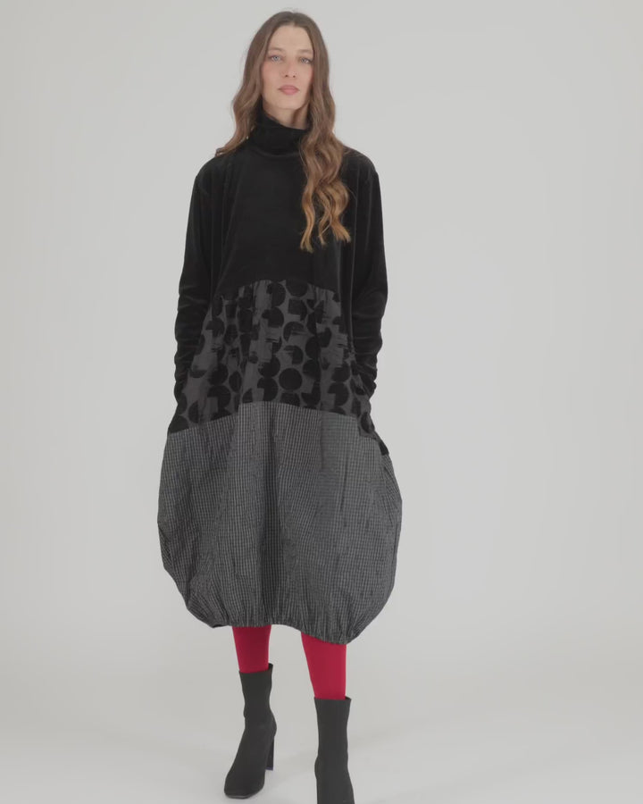 Vanta Cocoon Dress, Mix