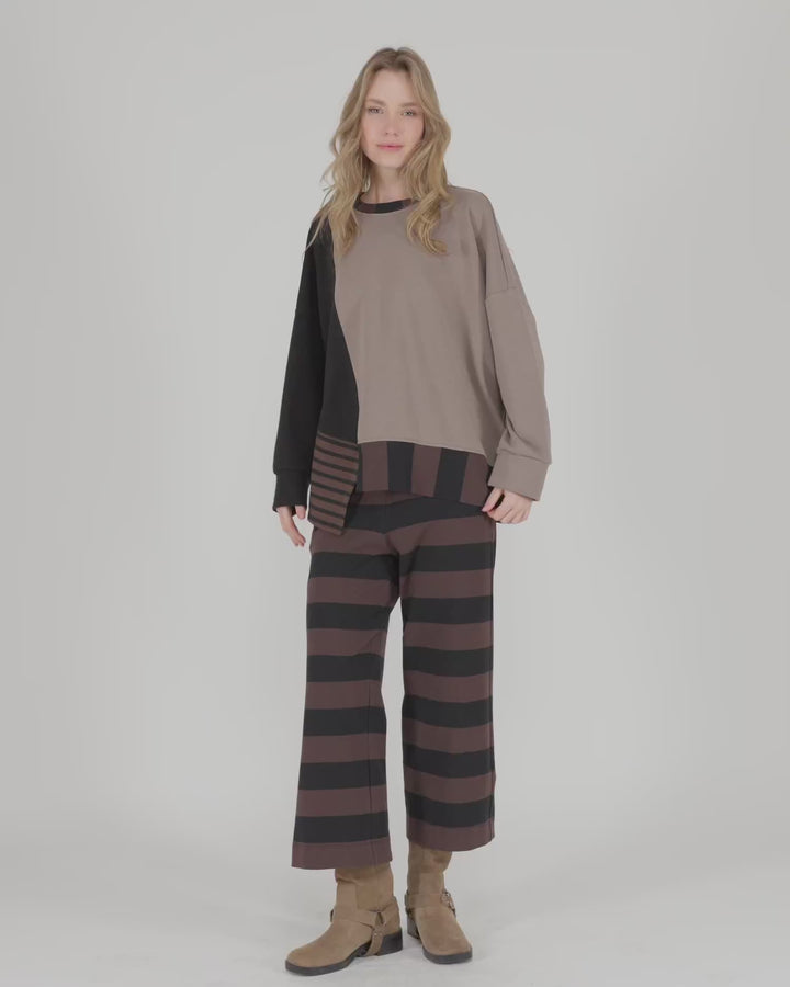 Urban Retrofit Cropped Pants, Brown