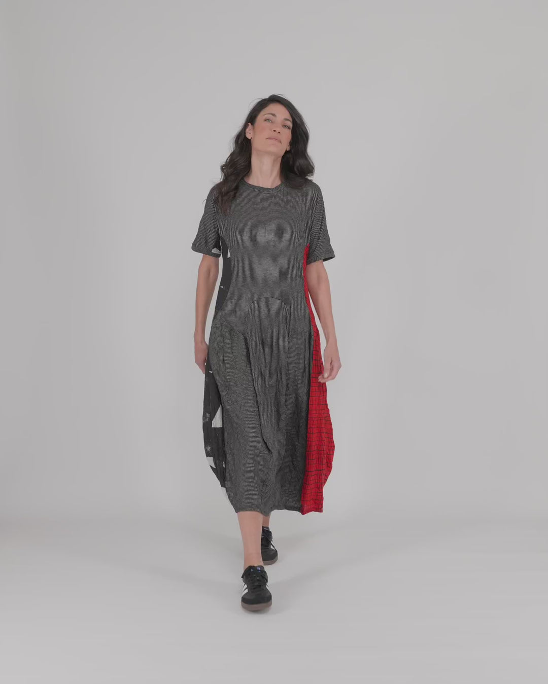 Scarlett T-Shirt Dress, Red
